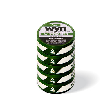 WYN Nicotine Pouches 5-Pack product render